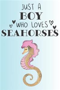 Just A Boy Who Loves Seahorses