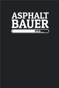 Asphaltbauer lädt