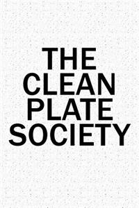The Clean Plate Society