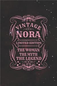 Vintage Nora Limited Edition the Woman the Myth the Legend