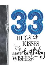 33 Hugs & Kisses & A Lot Of Birthday Wishes