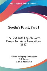 Goethe's Faust, Part 1