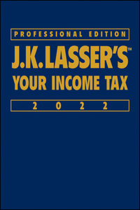 J.K. Lasser's Your Income Tax 2022, Professional E dition