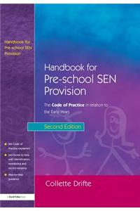 Handbook for Pre-School Sen Provision