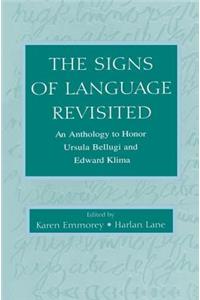 Signs of Language Revisited