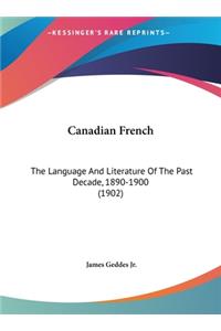 Canadian French
