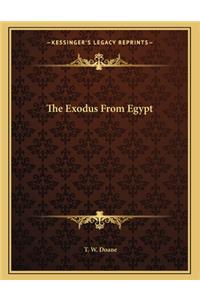 The Exodus from Egypt