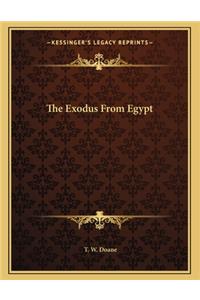 The Exodus from Egypt