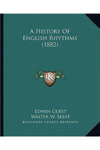 History Of English Rhythms (1882)