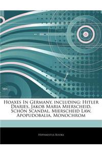 Articles on Hoaxes in Germany, Including