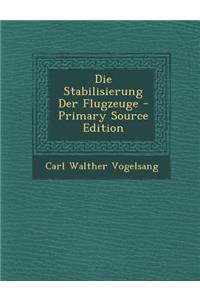 Die Stabilisierung Der Flugzeuge