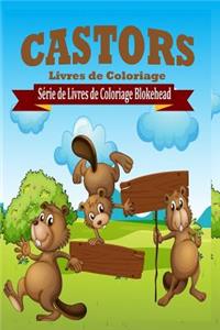 Castors Livres de Coloriage