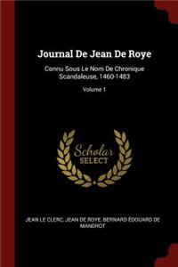 Journal de Jean de Roye
