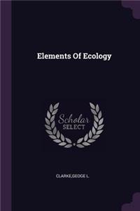 Elements Of Ecology