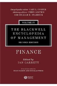 Blackwell Encyclopedia of Management, Finance