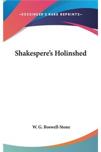 Shakespere's Holinshed