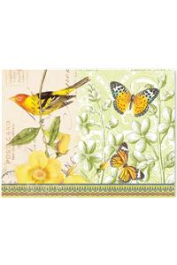 Note Card Bird Collage