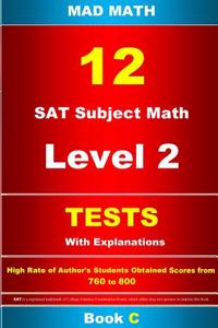 12 SAT Subject Math Level 2 Tests