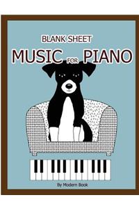 Blank Sheet Music For Piano