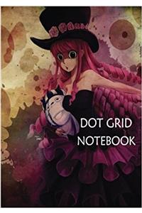 Dot Grid Notebook Perona: 110 Dot Grid Pages