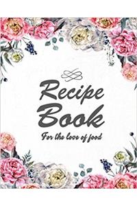 Blank Recipe Book