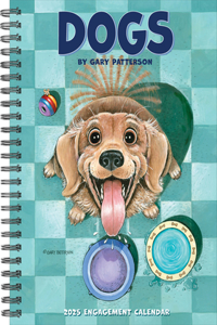 Dogs by Gary Patterson 2026 6.5 X 8.5 Engagement Calendar