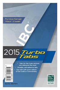 2015 International Building Code Turbo Tabs for Paperbound Edition