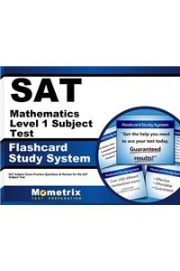 SAT Mathematics Level 1 Subject Test Flashcard Study System