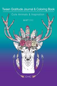 Tween Gratitude Journal & Coloring Book