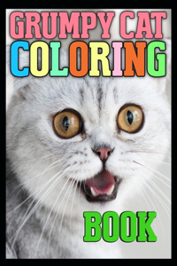 Grumpy cat coloring book