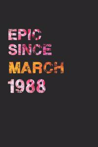 Epic Since March 1988