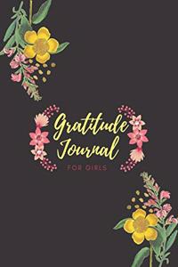 The Gratitude Journal for girls to Practice Gratitude and Mindfulness