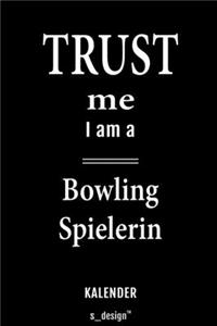 Kalender für Bowling Spieler / Bowling Spielerin