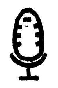 Happy Microphone Notebook
