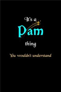 It's A Pam Thing, You Wouldn't Understand
