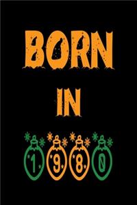Born in 1980 Notebook Gift