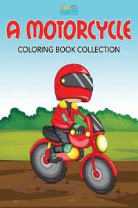 Motorcycle Coloring Book Collection