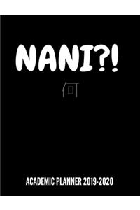 Anime Academic Planner 2019-2020