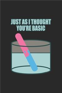 Just As I Thought You're Basic
