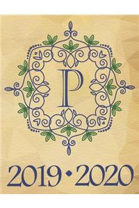 Weekly Planner Initial Letter 
