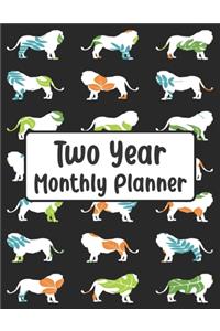 Two Year Monthly Planner