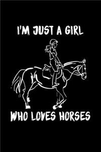 Just A Girl Who Loves Horses