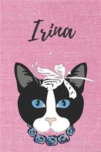 Irina Notizbuch DIN A5 Katze / Malbuch / Tagebuch / Journal / Geschenk