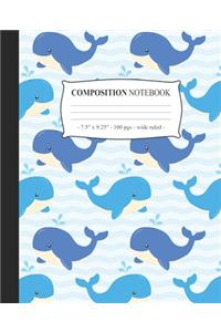 Composition Notebook Wide Ruled