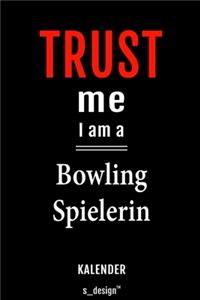 Kalender für Bowling Spieler / Bowling Spielerin