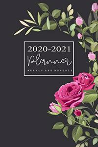 2020-2021 Weekly And Monthly Planner