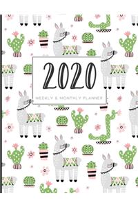 2020 Weekly & Monthly Planner