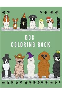 Dog Coloring Book