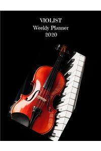 Violist Weekly Planner 2020