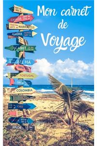 Mon carnet de voyage